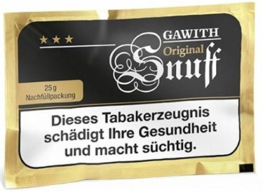 Gawith Original Nachfüllbeutel 25 g (Apricot) Schnupftabak